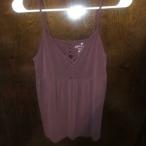 Purple tank top